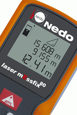 Дальномер лазерный NEDO laser mEssfix 80 м